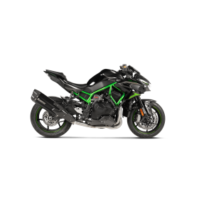 Silencieux Homologué Kawasaki Z2 H2 (20-24) - Akrapovic Titane Embout Carbone