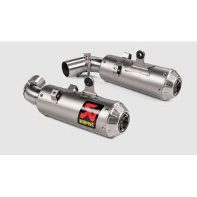 Silencieux double Homologué Ducati Hypermotard 950 / SP (19-24) - Akrapovic titane