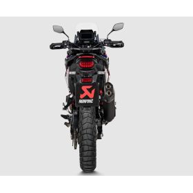 Silencieux Homologué Honda CRF1100L Africa Twin Adv Sports (24-25) - Akrapovic Titane embout Carbone