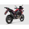 Silencieux Homologué Honda CRF1100L Africa Twin Adv Sports (24-25) - Akrapovic Titane embout Carbone