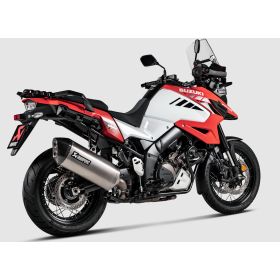 Silencieux Homologué Suzuki V-Strom 1050 (20-25) - Akrapovic Titane Embout Carbone