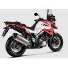 Silencieux Homologué Suzuki V-Strom 1050 (20-25) - Akrapovic Titane Embout Carbone