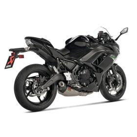 Ligne complète Homologué Kawasaki Ninja 650 / Z650 (23-25) - Akrapovic Racing Line