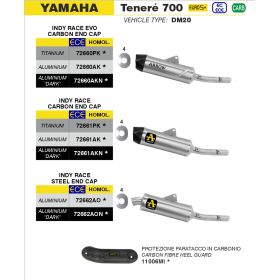 Silencieux EURO5+ Yamaha Tenere 700 2025 / Indy Race Arrow 72661PK