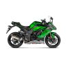 Silencieux Homologué Kawasaki Ninja 1000SX (20-24) - Akrapovic Titane Embout Carbone - S-K10SO24-HRT