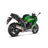Silencieux Homologué Kawasaki Ninja 1000SX (20-24) - Akrapovic Titane Embout Carbone - S-K10SO24-HRT