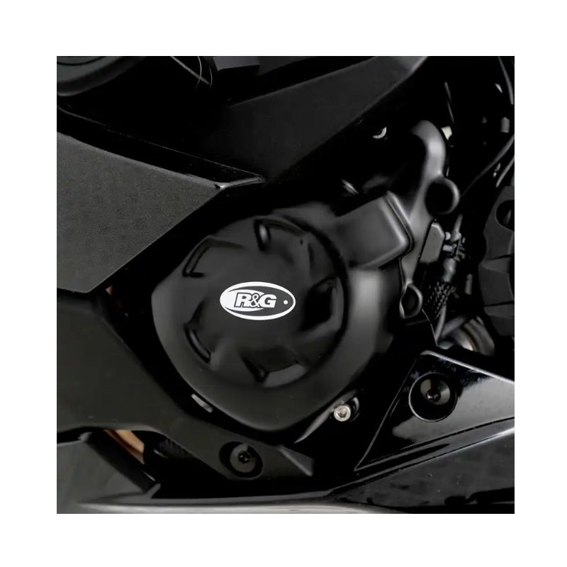Couvre carter gauche motos Kawasaki / RG Racing ECC0077BK Couvre carter gauche motos Kawasaki / RG Racing ECC0077BK