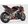 Tube de liaison Aprilia RSV4 / Tuono V4 (21-24) - Akrapovic Titane