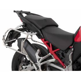 Kit valises valises latérales Ducati Multistrada V4 / S / Pikes Peak / Rally / RS (2025-) / Hepco Becker Argent