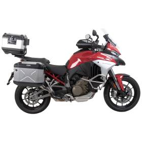 Porte-bagages noir Ducati Multistrada V4 / S / Pikes Peak / Rally / RS (2025-) / Hepco Becker Alurack