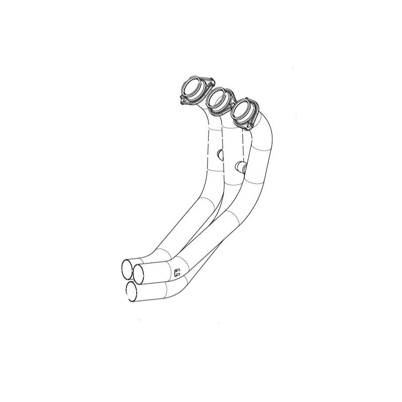 Collecteur Yamaha MT-09/ Tracer 9 / GT / GT+ (21-24) - Akrapovic Collecteur Yamaha MT-09/ Tracer 9 / GT / GT+ (21-24) - Akrapovic