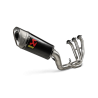 Ligne complète Racing Yamaha MT-09 (21-25) - Akrapovic Carbone