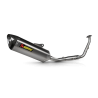 Ligne complète Racing YZF-R125 / MT125 (21-25) - Akrapovic Titane