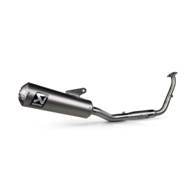 Ligne complète Homologué Yamaha XSR125 (2025) - Akrapovic Titane