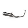 Ligne complète Homologué Yamaha XSR125 (2025) - Akrapovic Titane