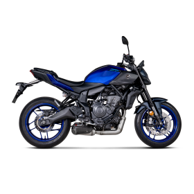 Ligne complète Homologué Yamaha MT-07 (2025) - Akrapovic Carbone