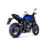 Ligne complète Homologué Yamaha MT-07 (2025) - Akrapovic Carbone