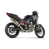 Ligne complète Racing Honda CRF1100L (20-25) - Akrapovic Titane