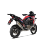 Ligne complète Racing Honda CRF1100L Africa Twin Adv Sports (20-25) - Akrapovic Titane