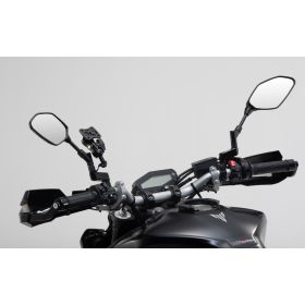 Kit GPS universel pour guidon Ø 22 à 28 mm avec Navi Case Pro M - SW-Motech