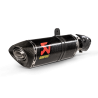 Silencieux Homologué Kawasaki ZX-6R - Akrapovic Carbone