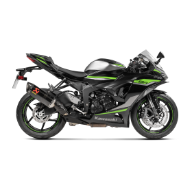 Silencieux Homologué Kawasaki ZX-6R - Akrapovic Carbone