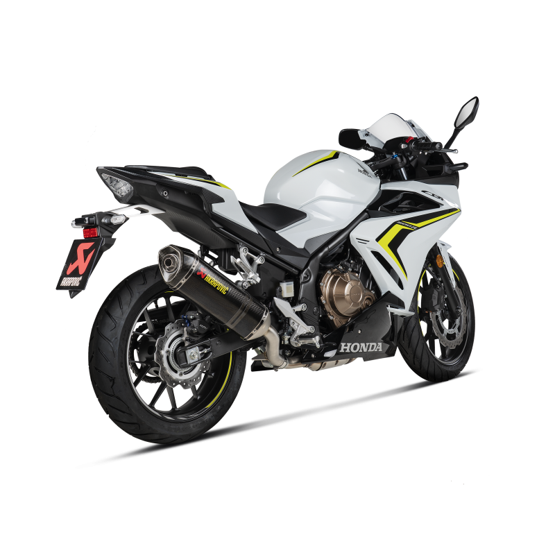 Silencieux Homologué Honda CB500F/X - Akrapovic Carbone Silencieux Homologué Honda CB500F/X - Akrapovic Carbone