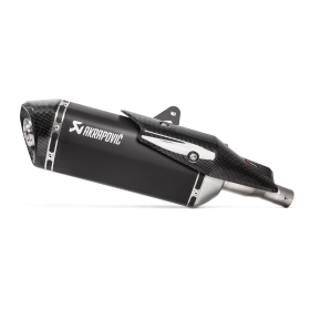 Silencieux Homologué Honda X-ADV750 / NSS750 - Akrapovic Noir Titane embout carbone