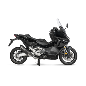 Silencieux Homologué Honda X-ADV750 / NSS750 - Akrapovic Noir Titane embout carbone