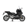 Silencieux Homologué Honda X-ADV750 / NSS750 - Akrapovic Noir Titane embout carbone
