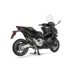 Silencieux Homologué Honda X-ADV750 / NSS750 - Akrapovic Noir Titane embout carbone