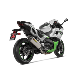 Silencieux Homologué Kawasaki Ninja 7 (24-25) - Akrapovic Titane embout carbone