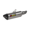 Silencieux Homologué Kawasaki Ninja 500 (24-25) - Akrapovic Titane embout carbone