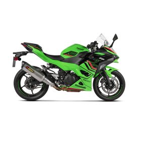 Silencieux Homologué Kawasaki Ninja 500 (24-25) - Akrapovic Titane embout carbone
