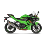 Silencieux Homologué Kawasaki Ninja 500 (24-25) - Akrapovic Titane embout carbone