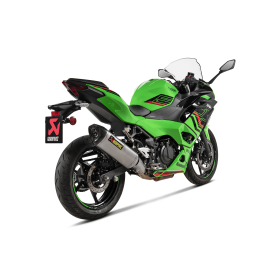 Silencieux Homologué Kawasaki Ninja 500 (24-25) - Akrapovic Titane embout carbone