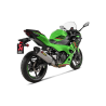Silencieux Homologué Kawasaki Ninja 500 (24-25) - Akrapovic Titane embout carbone