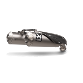 Double Silencieux Homologué Ducati Scrambler 1100 (21-24) - Akrapovic Titane