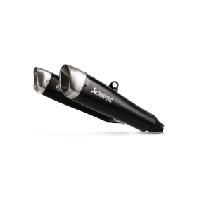 Double Silencieux Homologué Triumph Speed twin 1200 / Truxton 1200 (17-24) - Akrapovic Titane