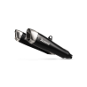 Double Silencieux Homologué Triumph Speed twin 1200 / Truxton 1200 (17-24) - Akrapovic Titane