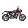 Double Silencieux Homologué Triumph Speed twin 1200 / Truxton 1200 (17-24) - Akrapovic Titane
