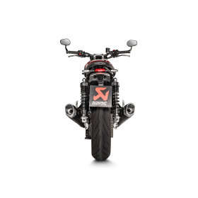 Double Silencieux Homologué Triumph Speed twin 1200 / Truxton 1200 (17-24) - Akrapovic Titane