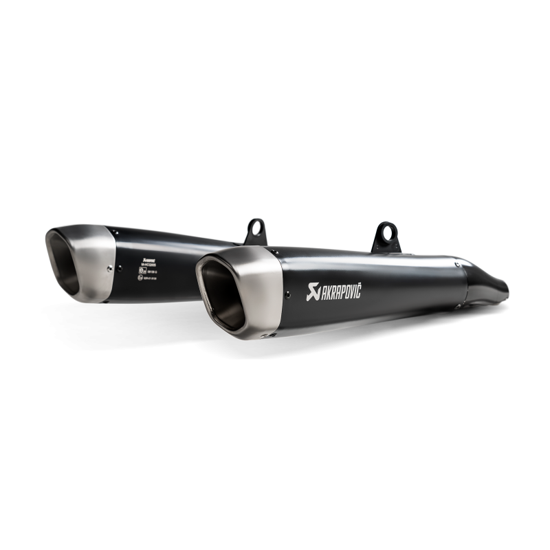 Double Silencieux Homologué Triumph Street Twin 900 (16-20) - Akrapovic Titane Double Silencieux Homologué Triumph Street Twin 900 (16-20) - Akrapovic Titane