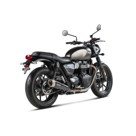 Double Silencieux Homologué Triumph Street Twin 900 (16-20) - Akrapovic Titane