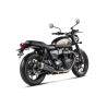 Double Silencieux Homologué Triumph Street Twin 900 (16-20) - Akrapovic Titane