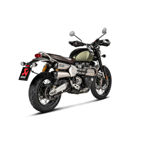Silencieux Homologué Triumph Scrambler 1200 (19-20) - Akrapovic Titane