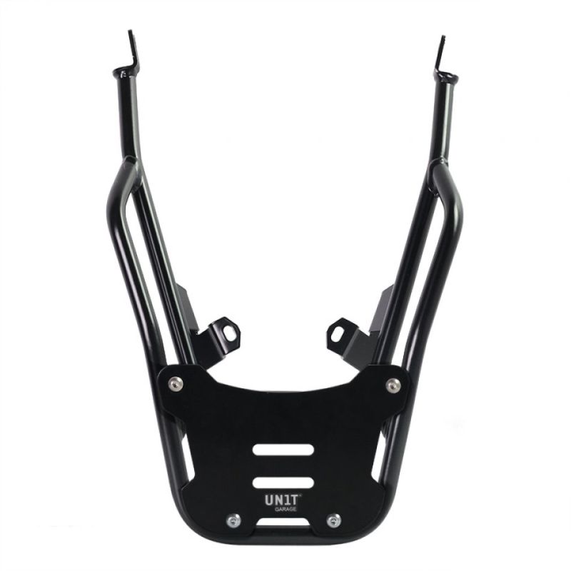 Porte-bagages poignées passager plaque noir BMW F900GS - Unit Garage 4503+U108_BL