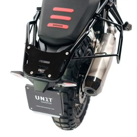 Porte-bagages poignées passager plaque noir BMW F900GS - Unit Garage 4503+U108_BL