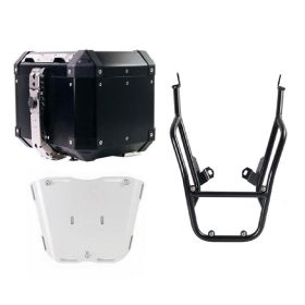 Kit top-case plaque argent BMW F900GS - Unit Garage AL3_BL+4503