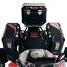 Kit top-case plaque noire BMW F900GS - Unit Garage AL3_BL_BL+4503
